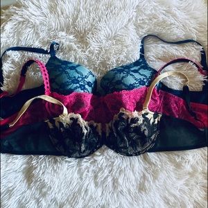 Victoria’s Secret bra lot of 3 size 36C lot # 05